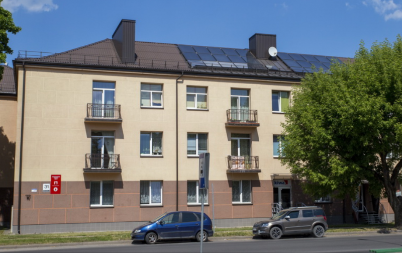 立陶宛太陽(yáng)能公寓房