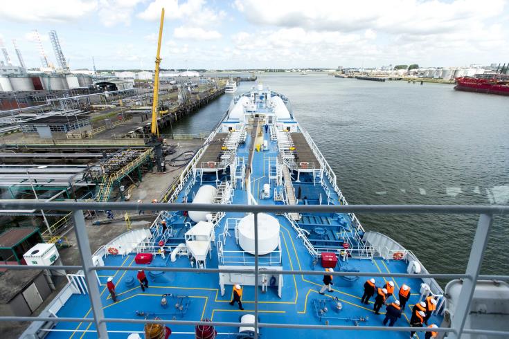 來自埃克森美孚在塞浦路斯秋季鉆探之前的代表團(tuán)