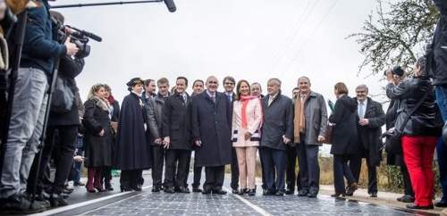 在法國運(yùn)營的“太陽能道路”效率不高