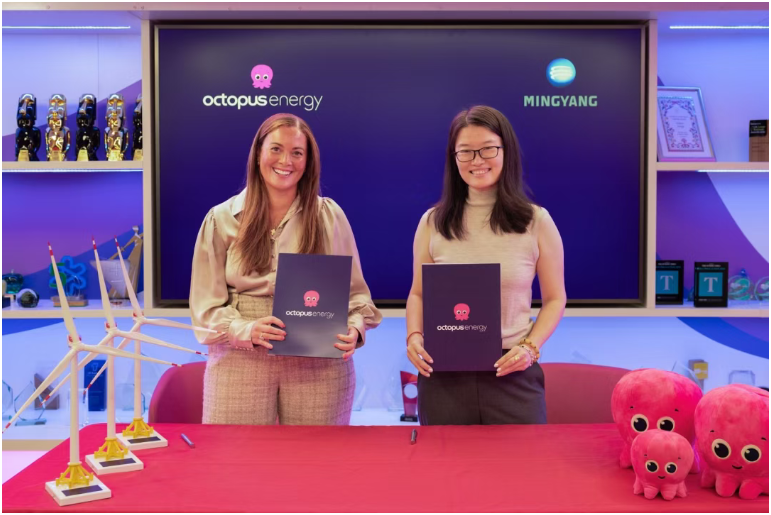 明陽智能與章魚能源達(dá)成戰(zhàn)略合作 共推英國可再生能源普惠發(fā)展加速落地