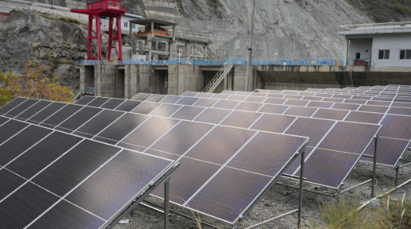 小金川流域分布式光伏項目年發(fā)電量突破百萬千瓦時