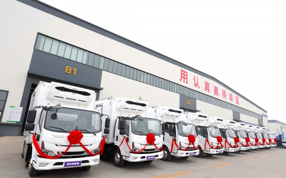 河南濮陽(yáng)交付150臺(tái)氫燃料電池冷藏車(chē)投入運(yùn)營(yíng)